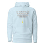 To the Moon or the Food Line? MoonMission Decisions Hoodie - Image 5