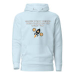 Selling Bitcoin Deciding When to Jump Off the Rocket Ship Hoodie - Image 5