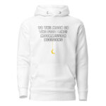 To the Moon or the Food Line? MoonMission Decisions Hoodie - Image 6