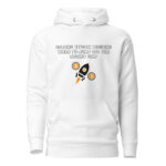 Selling Bitcoin Deciding When to Jump Off the Rocket Ship Hoodie - Image 6